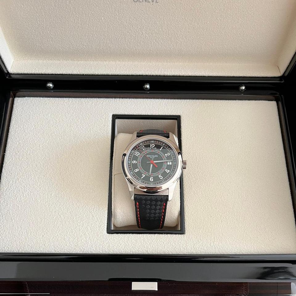 Patek Philippe Calatrava NEW 2023 Calatrava Selfwinding RED ACCENTS