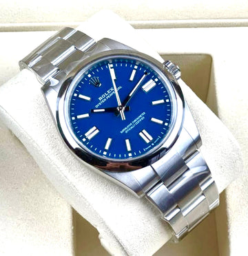 UNWORN ROLEX OP41 134300 “MED BLUE” NEW RELEASE UNWORN2025