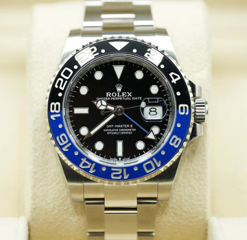 Rolex 126710BLNR GMT-Master II 40 UNWORN 2024 "Batman" Oyster Bracelet