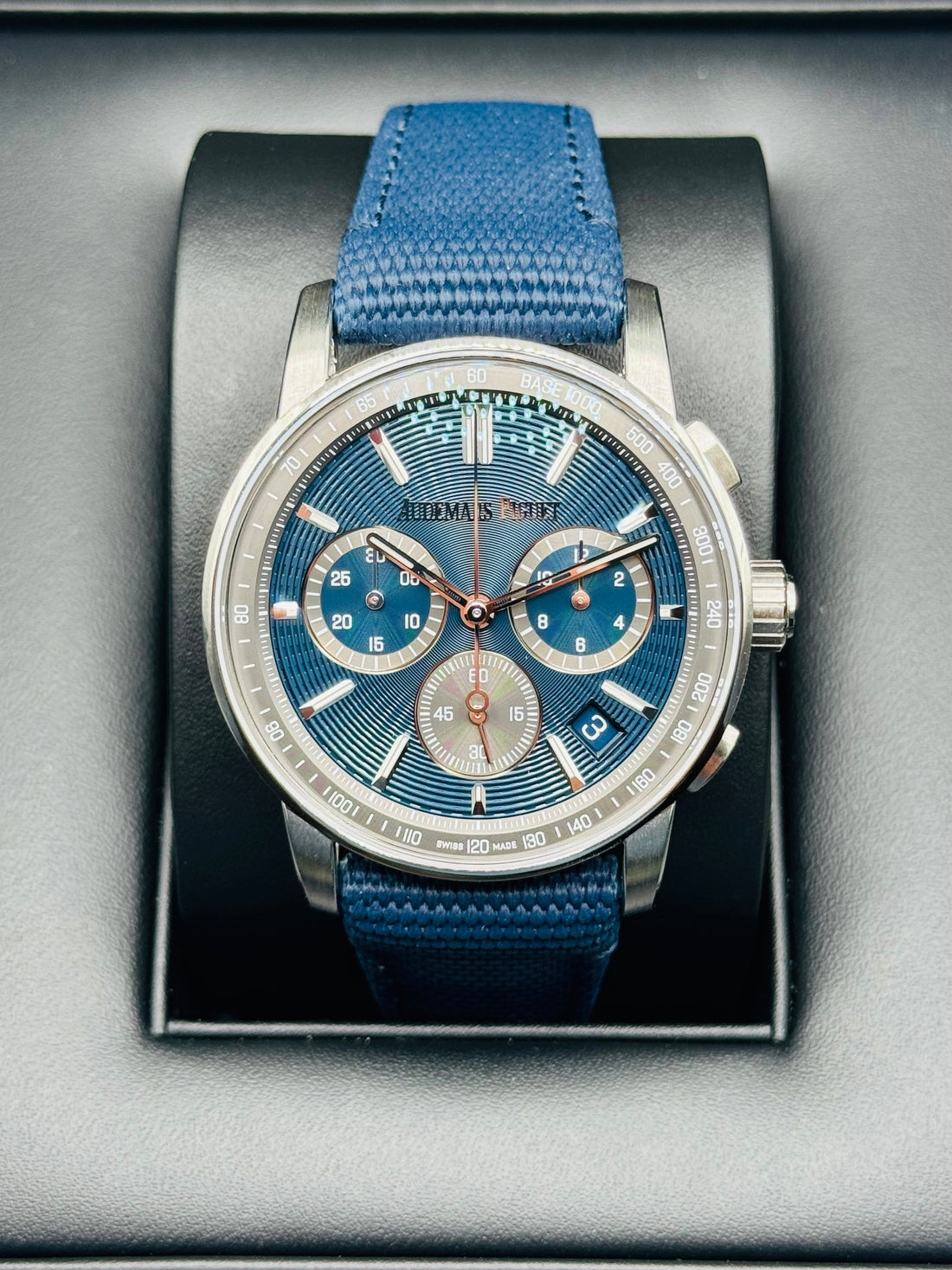 Audemars Piguet Code 11.59 NEW 2024 Code 11.59 Blue Dial Chronograph