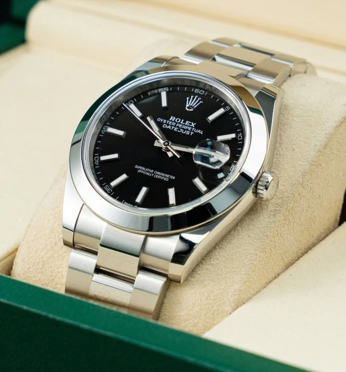 Rolex Datejust 41 UNWORN 2025 Datejust 41 BRIGHT BLACK OYSTER 126300